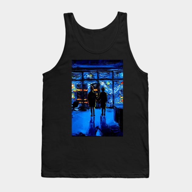 van Gogh Never Watched The World Burn Tank Top by sagittariusgallery